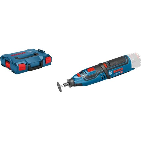 Bosch Akku-Rotationswerkzeug GRO 12V-35 Solo ohne Akku ohne Lader in L-BOXX Gr.1