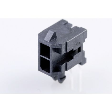 Molex Einbau-Stiftleiste (Standard) Polzahl Gesamt 2 Rastermaß: 3 mm 430450200 1 St. Tray