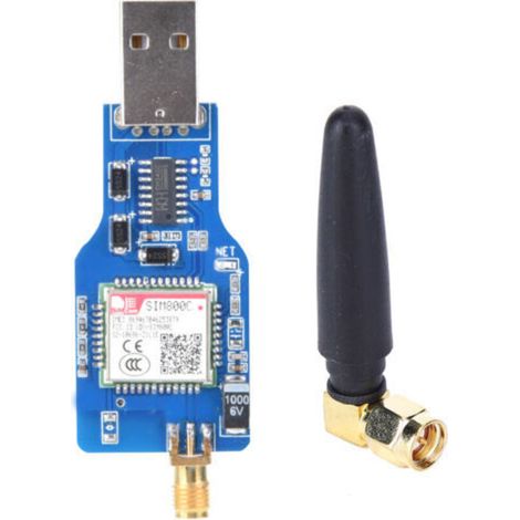 Module série GSM/GPRS SIM800C USB vers GSM à quatre fréquences avec fonction Bluetooth (1/4)