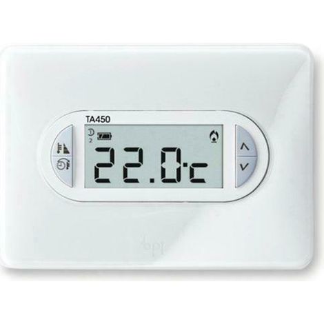 BPT termostato digitale parete bianco non programmabile ad orari - TA/450 - 6940020