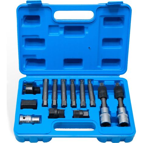 13-teiliges Lichtmaschinen-Werkzeug-Set mit Lichtmaschinen-Bits, 12,5 mm, 1/2 Zoll Antrieb (1/5)