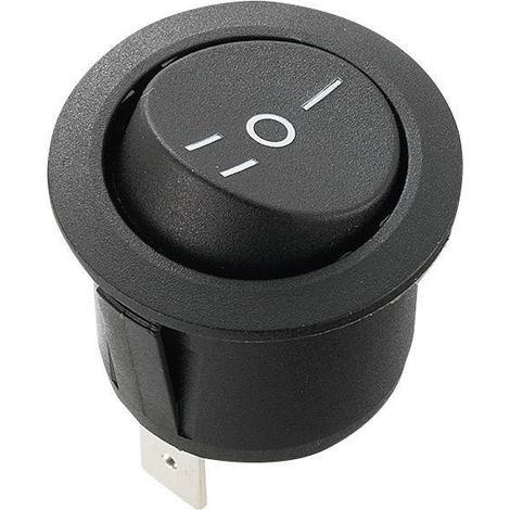 Interrupteur à bascule TRU COMPONENTS TC-R13-223D-01 1588078 250 V/AC 10 A 1 x On/Off/On à accrochag