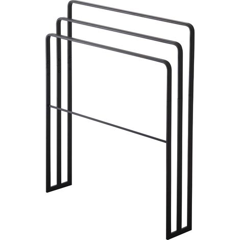 Yamazaki Tower Handtuchhalter schwarz 70x81 cm (1/5)