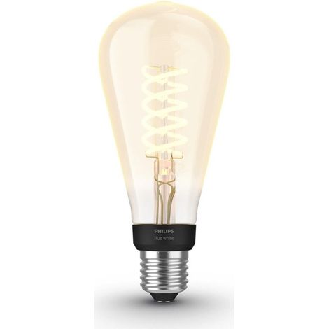Philips Hue White, ampoule vintage filament E27 compatible Bluetooth, format Giant Globe (1/6)