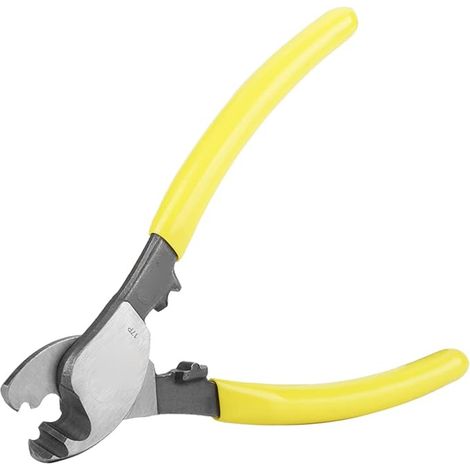 Pince Coupe Câble 6 Pouces Acier Chrome Vanadium pour Fils Cuivre Électrique Câblage Outil Électricien (1/5)