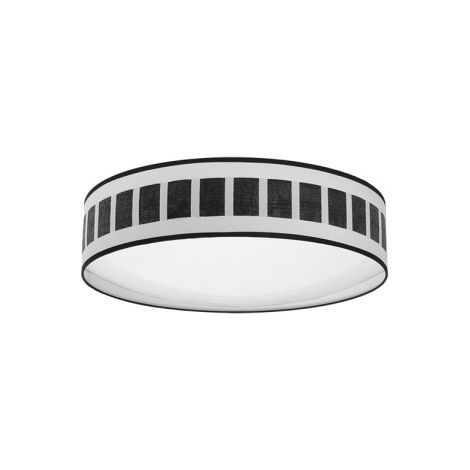 Plafon 72w Ivanna Blanco-madera Negra 5616lm 3000k,4000k,6500k 14x50x50 Cm (1/2)
