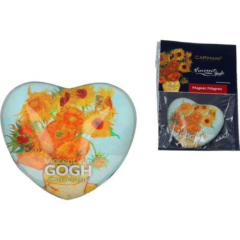 Carmani, Herzmagnet – VAN Gogh/Sonnenblumen (1/3)
