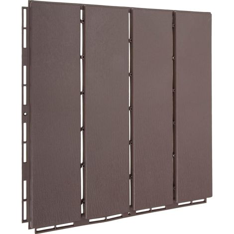 Plaque de Terrasse Composite Bois Plastique Emboîtable Étanche Balcon et Porche, Coloris Café, Structure Rhombique, Usage Décoratif au Bord Piscine (1/5)