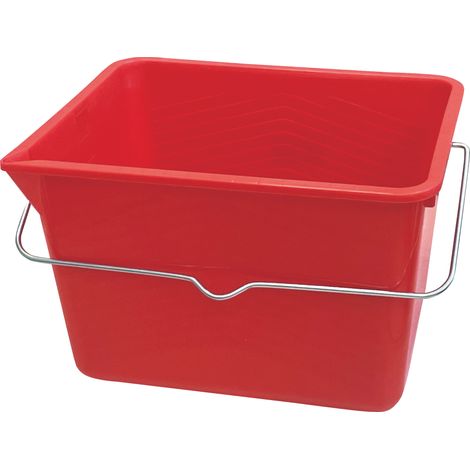 SECCHIO RETTANGOLARE PER IDROPITTURE  lt. 8