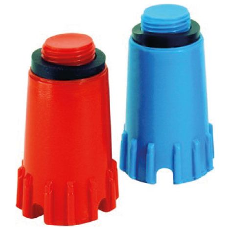 TAPPI ROSSO/BLU X COLLAUDO IMPIANTI 1/2 BLU   IDRO TRADE