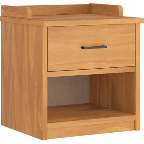 Banc de couloir SANDNES 45x40x50 cm bois de pin massif (1/5)