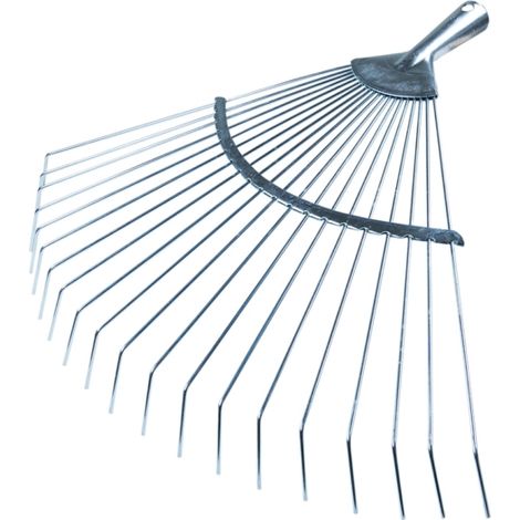 scopa per foglie zincata 50 cm