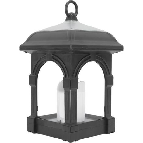 Lanterne extérieure solaire Lanterne Solaire Extérieure Suspendue Solaire Chaude Lampe De Table Bougie Lanterne jardin