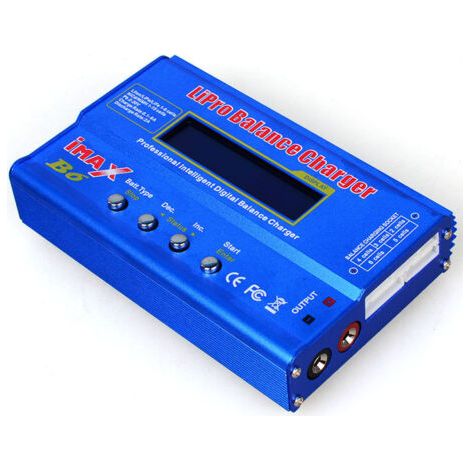 Lipo Chargeur 80 W 6 A Professional Balance High Power pour LiPo/Li-Ion/Life (1-6S), NiMH/NiCd (1-15S) (1/4)