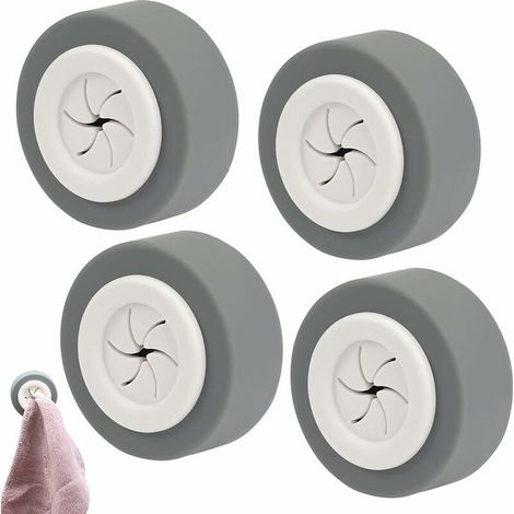 Pack Self Adhesive Dish Towel Hooks, Round Self Adhesive Dish Towel Hook, ABS Self Adhesive Dish Towel Hook for Bathroom, No Drilling, Kitchen Dish Towel Hook MUMU (1/4)