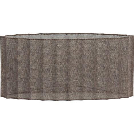 Light & Living - pantalla de lámpara - Disli - marrón - textil - (1/4)
