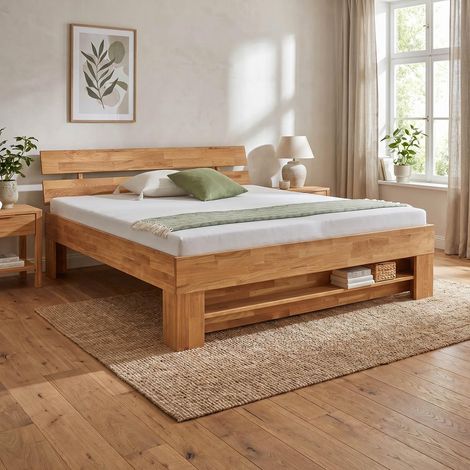 Mömax Bett in Wildeiche ca. 180x200cm (1/5)