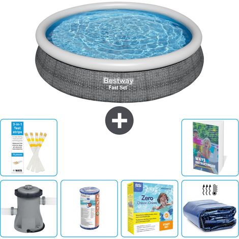 Bestway Fast Set Rund - 366x76 cm - 7-teilig  S224 (1/5)