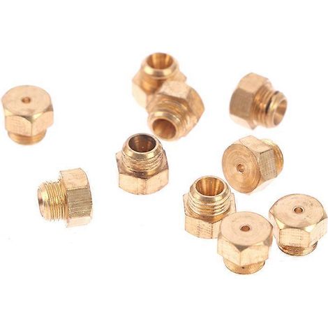 10 pièces/sachet M5075 Buse de chauffe-eau à gaz GPL/GN 07 mm 10 mm Accessoires pour buses de chauffe-eau à gaz liquide et naturel (1/5)