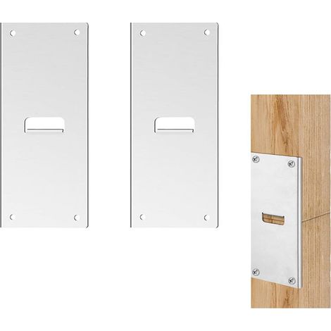 Lot de 2 supports d'extension pour clôture en bois – Compatibles avec les poteaux en bois 4x4 (extension pour porche ou boîte aux lettres) (1/5)