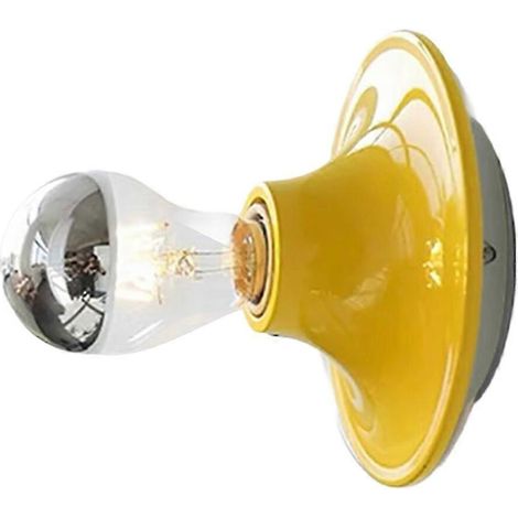 Lampe murale LED Macaron de chevet, éclairage d'ambiance rétro coloré pour salon, culot E27, couleur B (1/5)