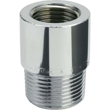 Viega réducteur 448127 R/Rp 3/8 x 2000 /2, bronze chromé, rond