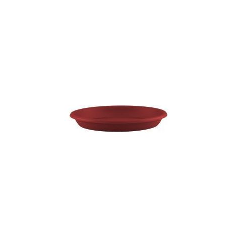 Runde Untertasse 35cm Dunkelrot