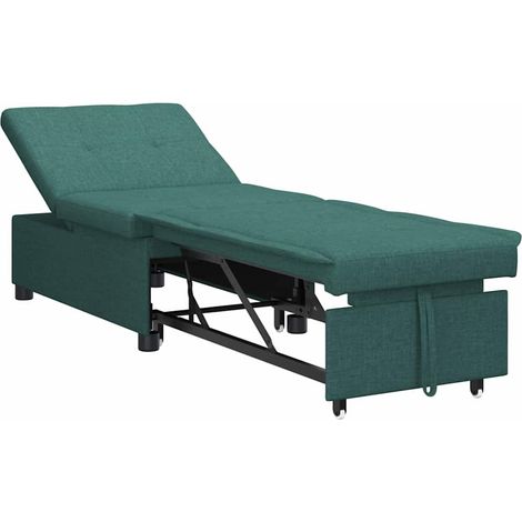 Maison Exclusive - Schlafsofa Ausziehbar Dunkelgrün 194 x 50 x 82
