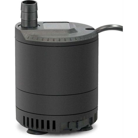 Pompe à eau submersible 20 W 1 500 l/h AC 220-240 V avec 2 buses pour aquarium, fontaine, étang, jardin, système hydroponique (1/4)