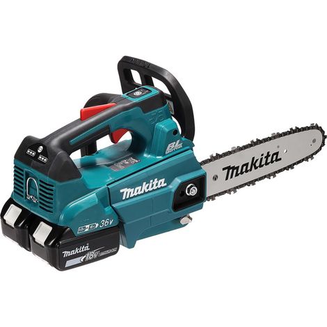 Tronçonneuse d'élagage 36V LXT (2x5.0 Ah) guide de 25 cm - MAKITA DUC256PT2 (1/4)