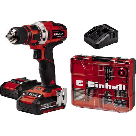 Trapano avvitatore a batteria PXC con 2 batterie 1,5 Ah TE-CD18/40LI KIT 4513934 EINHELL