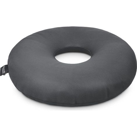 Pouf Donut Respirant 3D Gris Happers Gris