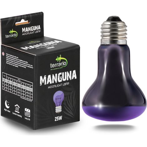 Lámpara de noche Terrario Mangana Moonlight - Bombilla de 25 W