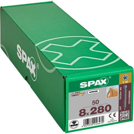 Tornillo Zylko Spax T-Star + 80X280 Vg Wirox (Per 50)