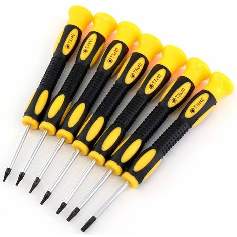 pcs, Professional Precision Magnetic Star Screwdrivers, T3 T4 T5 T6 T7 T8 T10 (1/5)