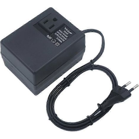 Convertisseur de tension 300 W, transformateur 220 V vers 110 V, convertisseur de tension de voyage abaisseur, prise standard européenne kns (1/5)