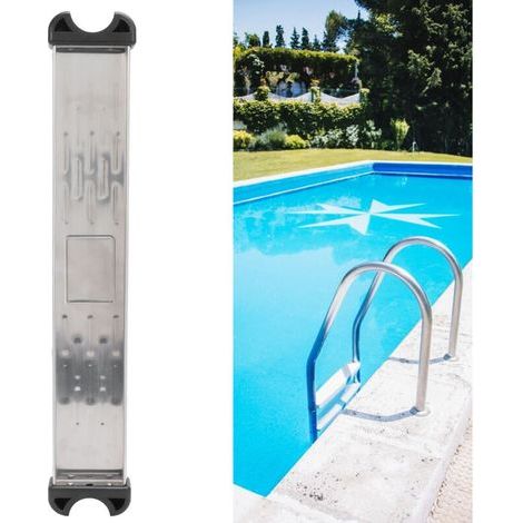 Schwimmbadtreppe, Treppenplatte, Treppenstufe aus Edelstahl 304, 50 cm Stufe (1/5)
