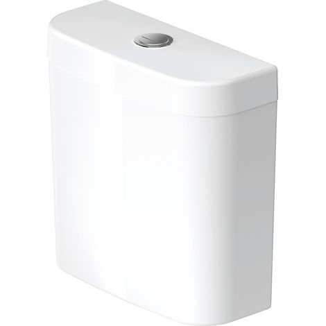 Duravit Happy D.2, réservoir de chasse, entrée d'eau en bas à (1/5)