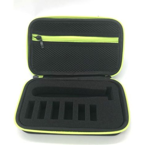 Étui Rigide de Voyage en EVA avec Éponge pour Philips OneBlade Pro Coque de Protection Version Maille Noire (1/4)