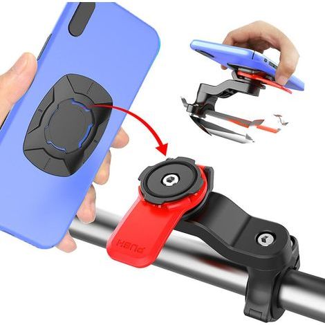 Support de vélo Quad-lock Out Front pour VTT, support de téléphone