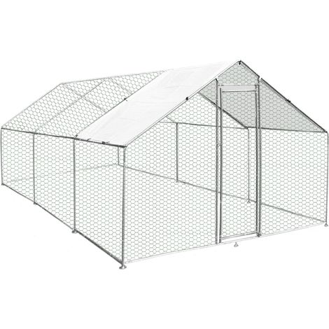 Hühnerstall Hühnerfreilauf Hühnergehege Auslauf Outdoor-Hühnerkäfig UV Geflüge