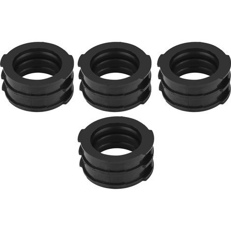 4x Vergaseransaugkrümmer-Ansaugdichtungen aus Gummi für Yamaha VMAX 1200 VMX12 1985-2007 (1/5)