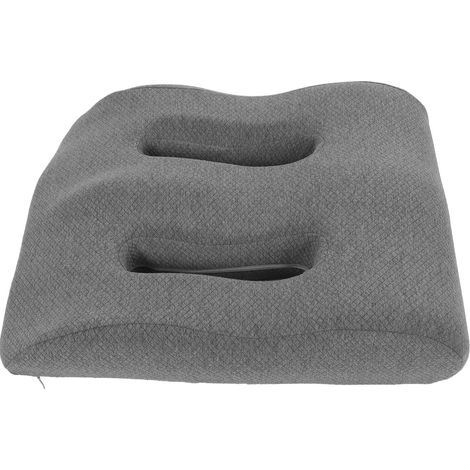 Oreiller de jambe triangulaire multifonctionnel à manchon détachable en mousse à mémoire de forme (1/5)