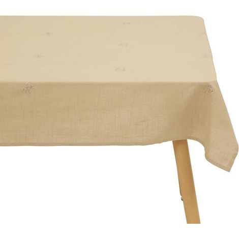 Tovaglia joy 150x250cm in lino beige - Atmosphera créateur d'intérieur