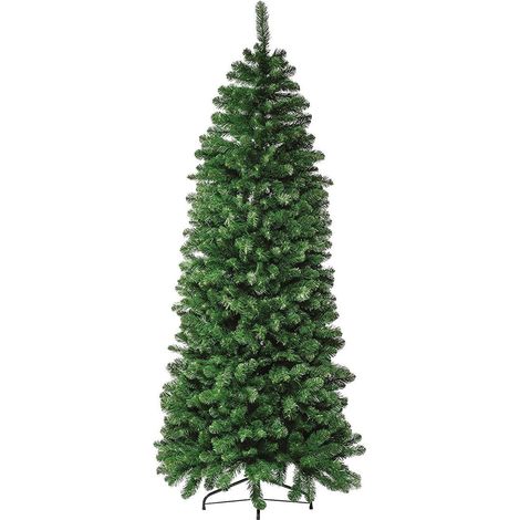 Schlanker Weihnachtsbaum Kentucky aus hochwertigem PVC -150 cm