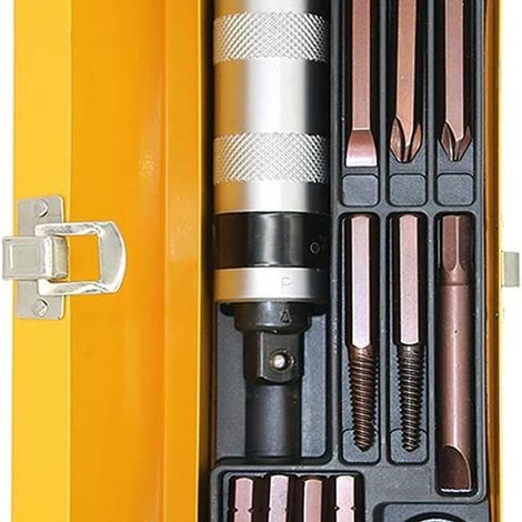 Set mit 12 manuellen Schlagschraubern mit austauschbaren Bits (1/5)