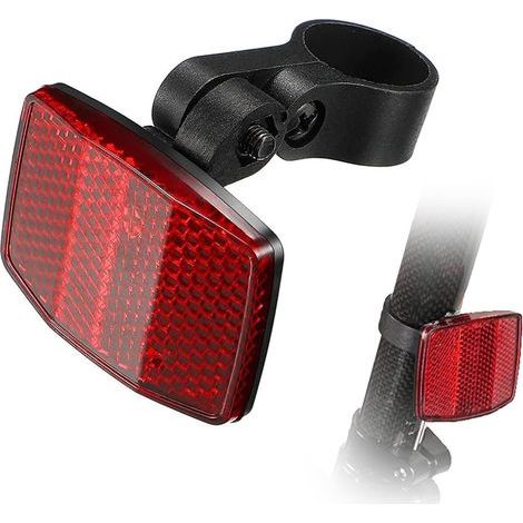 Réflecteurs et Clips Lumineux, réflecteurs pour vélo, vélo de Course, VTT, vélo électrique – Support pour vélo + réflecteur arrière pour vélo (1/5)