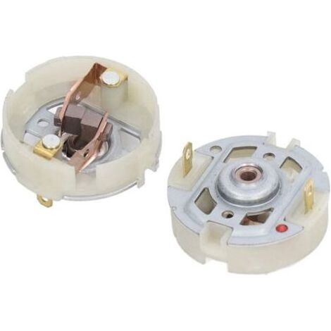 Balais de Charbon,2 balais de Moteur en Carbone RS550 avec Accessoire de Support pour perceuse visseuse électrique, (1/5)