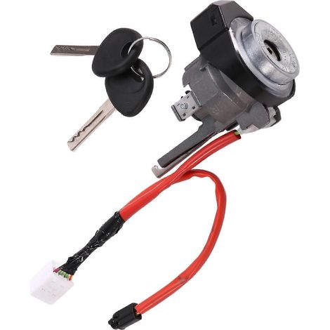 Cylindre de serrure d'allumage de voiture avec clés 81900-3WG00 pour-- (1/5)