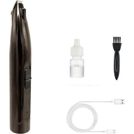 Kit complet de toilettage et d'hygiène SAFE-WELLINGS pour chiens et chats, silencieux, pour les pattes, pour l'entretien à domicile du pelage et des griffes.-AquaForge (1/4)